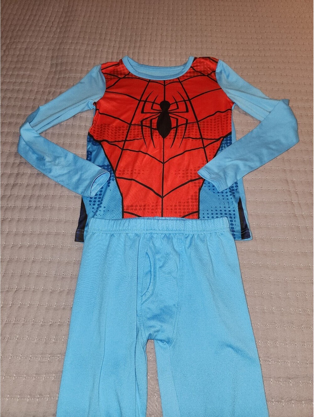 Climate Right by Cuddl Duds Spiderman Boys Thermal Set - Boy's Small